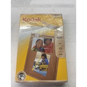 NEW Kodak Glossy 100 Sheets Photo Paper 4X6 6.5 Mil Instant Dry